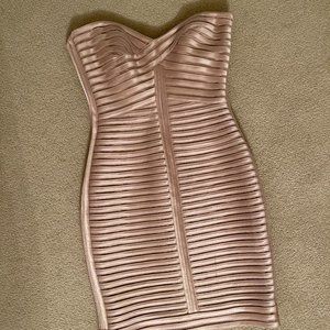 BCBG strapless cocktail dress- size O